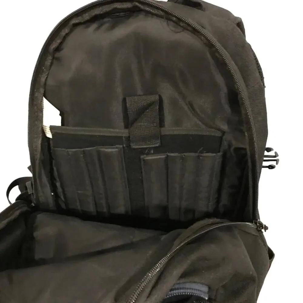 Fuel Black Heavy Canvas Backpack